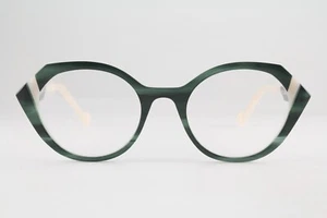 Authentic Face a Face WITTY 1 COL 4057 50mm Tortoise Green Iris Glasses Italy - Picture 1 of 5