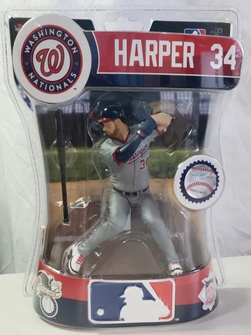 Bryce Harper Washington Nationals Imports Dragon MLB Baseball Action Figure 6" Cover