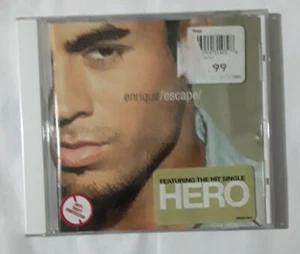 enrique iglesias ESCAPE hype sticker CD NEW cover crack - Picture 1 of 2