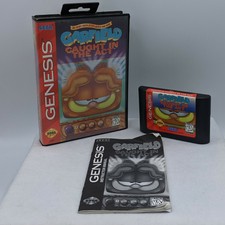 Garfield Caught in the Act Sega Genesis 