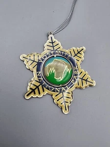 Yosemite Parco Nazionale Fiocco di Neve Buon Natale Ornamento - Foto 1 di 2