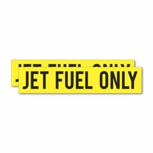2X Jet Fuel Only Sticker Decal Funny Bumper Car Van Truck - Picture 1 of 5