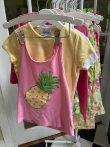 Girls Lily Pulitzer Gymboree Summer Island Print Clothes Lot Size 6 - 6X - 7 - Picture 1 of 24