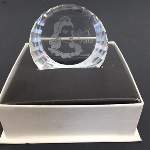 A Swarovski Crystal Paperweight 2000 Columbine Gabriele Stamey - Picture 1 of 10