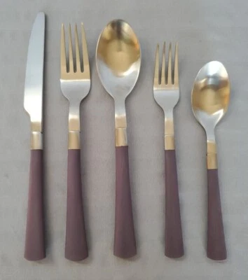 NEW! Colorwave Plum Flatware-Fork, Knife, or Spoon-by Noritake, Your Choice! - Image 1 of 3