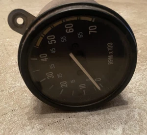 Jeep YJ Wrangler OEM Tachometer RPM Gauge 87-91 / Cut Wiring Harness - Bild 1 von 6