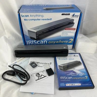 IRIScan Anywhere 2 Portable Scanner - No Computer Needed for On-the-Go Scanning - Image 1 of 4