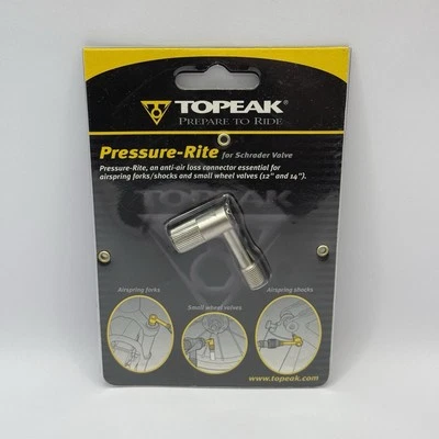 Topeak Pressure-Right for Schrader Valve Anti-Air Loss Connector - Image 1 of 2