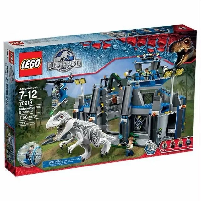 LEGO JURASSIC WORLD 75919 Indominus Rex Breakout New & Sealed  - image 1 of 1