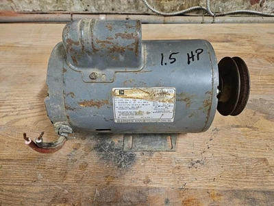 EMERSON 1-1/2 HP ELECTRIC MOTOR 115/230V 1725 RPM model C63ZZSHG-4242. tested.  - Image 1 of 4