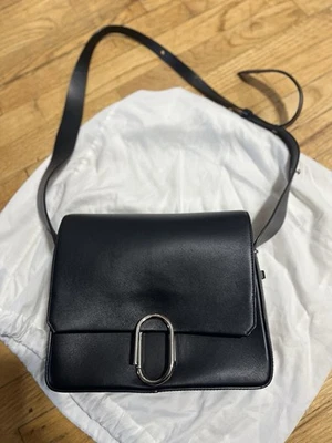 3.1 Phillip Lim Negro Cuero de becerro Alix Mini Bandolera Bolso de Hombro Nuevo Foto 1 de 4