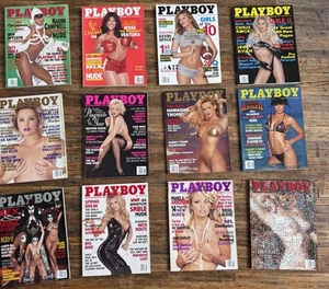 Vintage 1999 Playboy Magazine Complete Set Full Year 12 Issues with Centerfolds - Picture 1 of 1