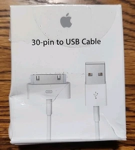 Original Genuine Authentic Apple MA591G/C 30-pin to USB Cable - Photo 1 sur 4