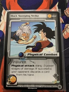 Dragonball Z Dbz Ccg Black Sweeping Strike IR37 Promo Irwin toys - Picture 1 of 2