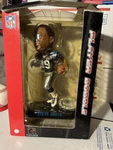Steve Smith Bobblehead Carolina Panthers Forever Collectibles Numbered FOCO Cover