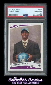 2005 Topps #224 Chris Paul PSA 10 (GEM MINT) RC - Bild 1 von 2
