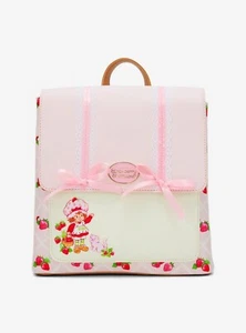 Strawberry Shortcake Strawberries & Bows Slouch Mini Backpack - NWT - Picture 1 of 4