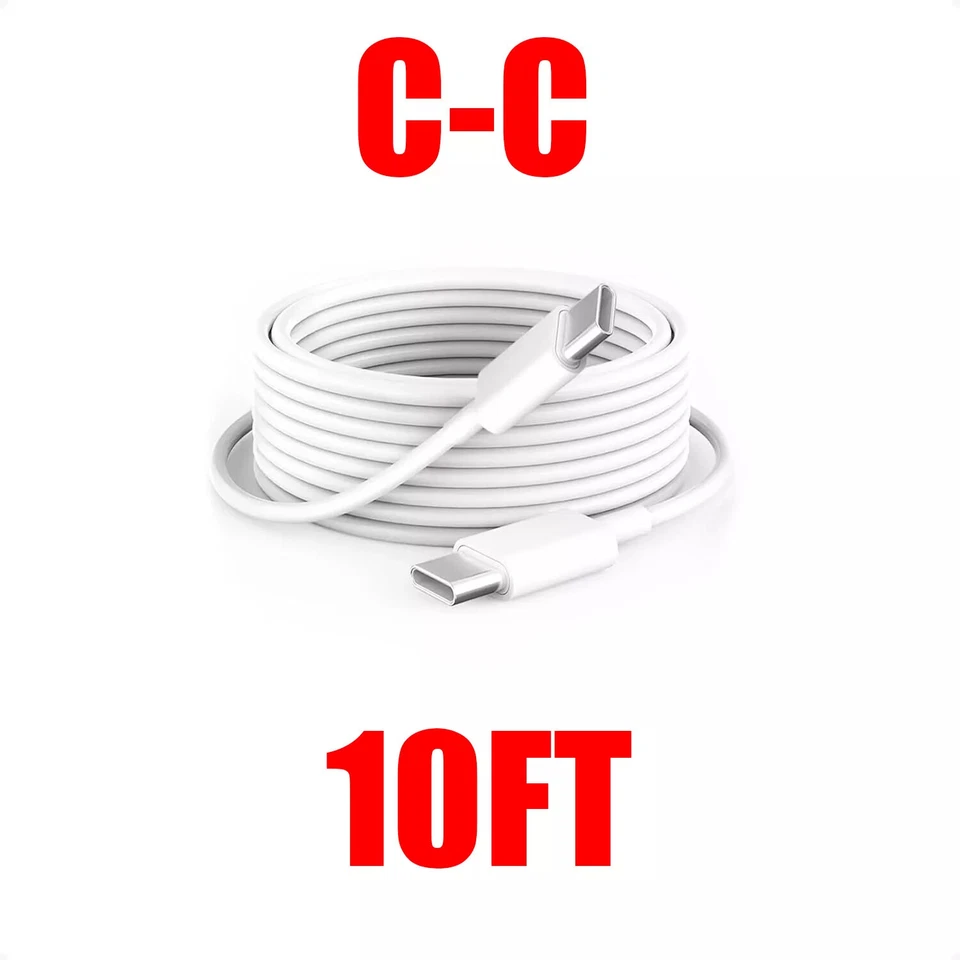 Wholesale iPhone 17/16/15/Plus/ProMax Cable 60W USB-C to USB-C Fast Charge Cord - Image 1 of 4
