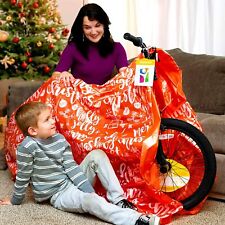 2 pakiety Torba na prezenty rowerowe Gigantyczne torby na prezenty na ogromne prezenty - 72 "X60" 