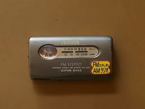 Aiwa CR-A55 Pocket FM Stereo/AM Radio Receiver Vintage Tested Japan Used - Picture 1 of 6