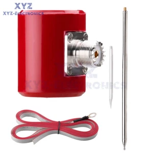1/4 Wavelength 5M/16.4FT QRP Antenna 14M-30MHz 300W‑600W HF Stainless Steel - Afbeelding 1 van 21