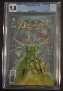 Batman and Robin #23.3 CGC 9.8 DC Comics 2013 Ras Al Ghul Lenticular Variant NM+ - Picture 1 of 1