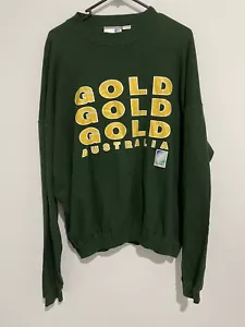 Vintage Official Rugby World Cup Australia Sweatshirt Jumper Mens Size XL RARE - Picture 1 of 4
