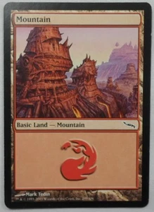 MAGIC THE GATHERING MTG 2003 MIRRODIN RED BASIC LAND ENGLISH CARD A - Picture 1 of 2