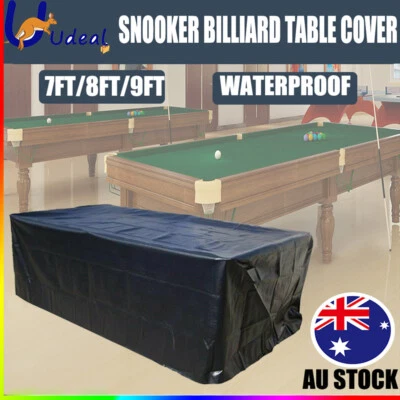 7/8/9ft Outdoor Pool Snooker Billiard Table Cover Polyester Waterproof Dust Cap - image 1 of 4
