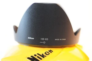 Nikon HB-63 HB63 hood for Nikkor AF-S 24-85mm f/3.5-4.5 ED G VR lens 72mm filter - Picture 1 of 6