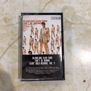 Elvis Presley 50,000,000 Elvis Fans Can’t Be Wrong Cassette Tape, Like New - Bild 1 von 2