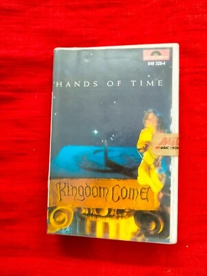 Kingdom Come Hands Of Time RARE orig Cassette tape INDIA indian Clamshell 1991 - Image 1 of 4