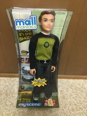 Óculos de sol 2005 Barbie My Scene Mall Maniacs boneca Hudson feita na sombra raro - Imagem 1 de 3