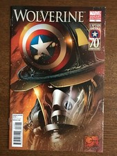 Wolverine #12 2010 2011 Variant Marvel Captain America Retailer Incentive Comic