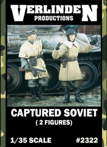 1/35 WWII German Captured Soviet (2 Figures/Set) VERLINDEN #2322 Resin Kits - Picture 1 of 2