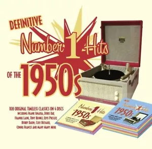 Number 1 Greatest Hits of the 1950's CD NEW SEALED 4 Disc Set Best Of Fifties - Picture 1 of 8