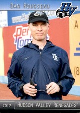 2017 Hudson Valley Renegades Grandstand #30 Dan Rousseau Strength Coach Card