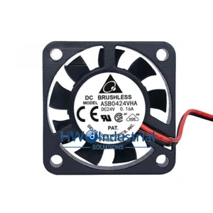 1PC ASB0424VHA 24V 0.16A 4CM Delta Printer Inverter Cooling Fan - Picture 1 of 5