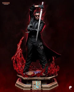 Blade 3D Resin Printed Statue – Marvel Unpainted Model Kit – 1/4 to 1/12 - Picture 1 of 8