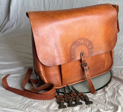 EXCEPTIONAL ANTIQUE 1944 BONA ALLEN US NAVY MAIL POSTAL BAG IN OUTSTANDING CONDI - Image 1 of 4