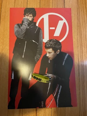 Twenty One Pilots - Breach PROMO POSTER & WRISTBAND 21P Listening Party 2025 - Image 1 of 2