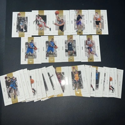 HUGE 2000-01 UD Ultimate Collection /750 Rookie RC Card Lot Baron Francis Miller - Image 1 of 4