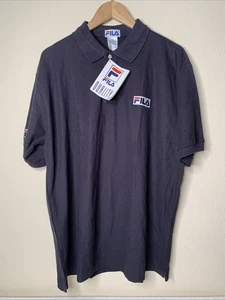 Vintage Fila Polo Mens Sz L Classic Sports Tennis Collared Shirt Embroidered - Picture 1 of 6