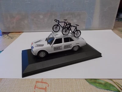 cp.43 peugeot 504 ammiraglia peugeot michelin tour de france sc1/43 - Immagine 1 di 4