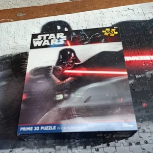 Star Wars DARTH VADER Disney Prime 3D 500 Piece Jigsaw Puzzle 24x18 Inch NEW! - Picture 1 of 8