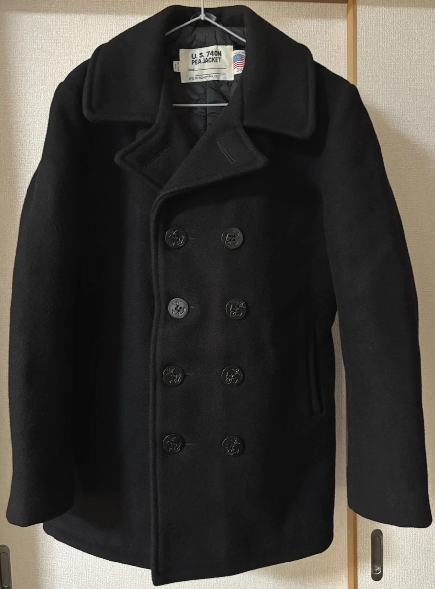 SCHOTT Pea Coat Coats for Men for Sale | Shop New & Used | eBay