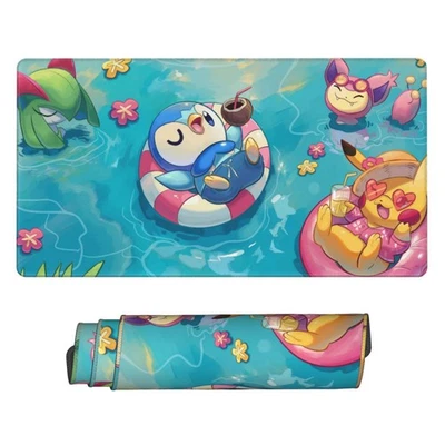 Piplup - Juego de Cartas Pokemon Alfombra de Juego Alfombrilla de Ratón Juego Alfombrilla de Juego de TCG 3981 Foto 1 de 4
