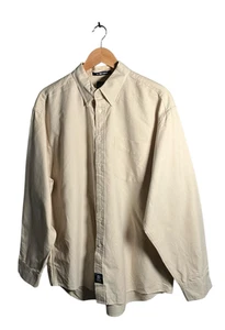 GAP The Big Oxford camicia uomo taglia L gialla con bottoni colletto manica lunga - Foto 1 di 15