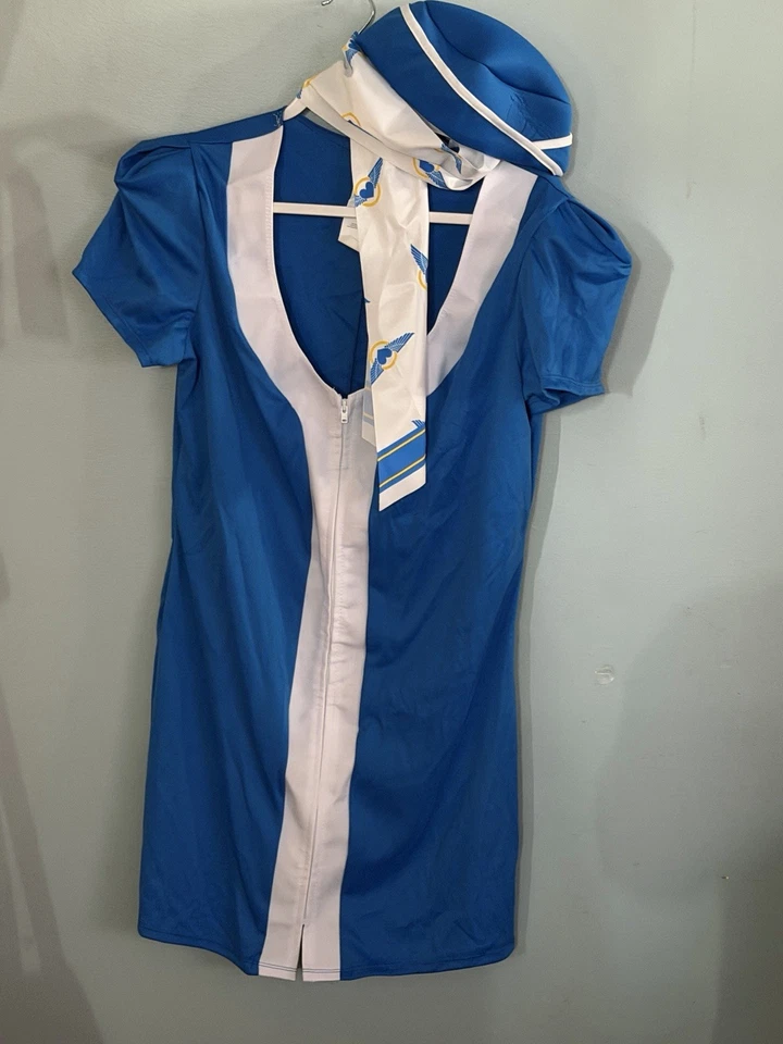 California Costumes Retro Flight Attendant Costume Size Large - Image 1 of 1