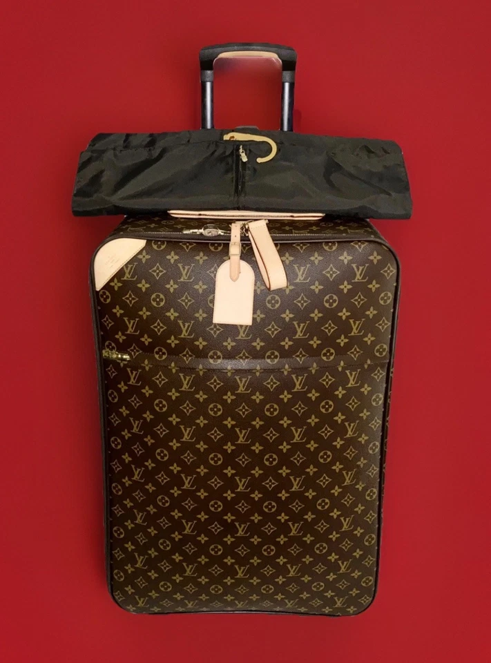 Louis Vuitton Pegase 70 Monograma Maleta Bolso de Mano + Bolsa de Ropa Etiqueta de Bloqueo Foto 1 de 4